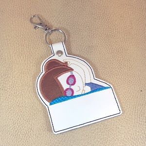 Swimming Name Tag